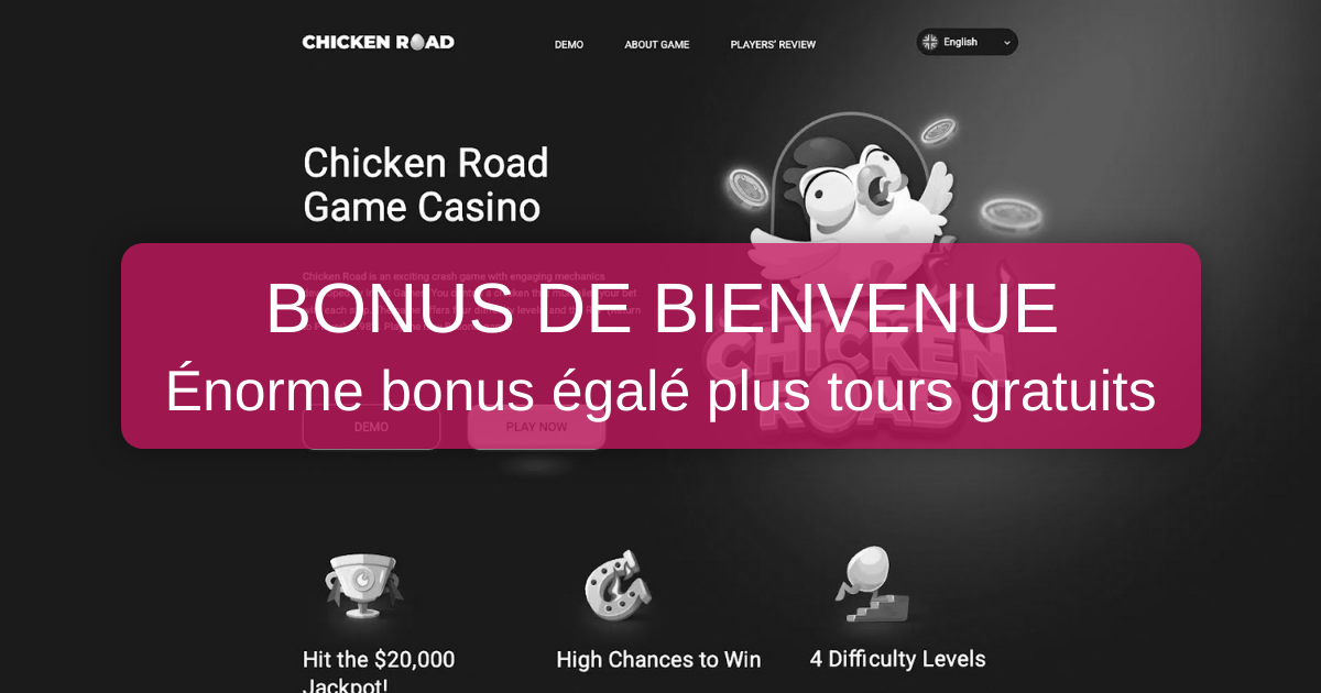 Chicken Road Casino - Jouez et Gagnez en France